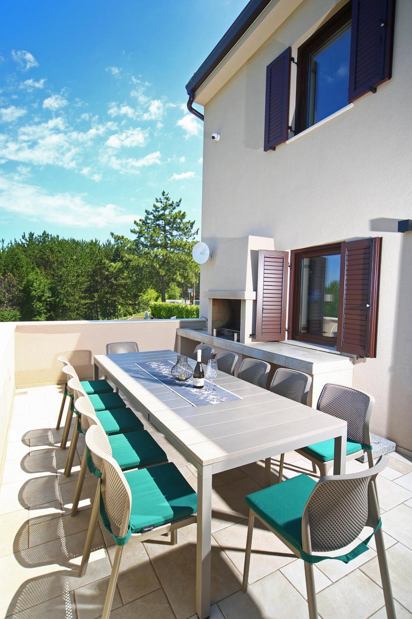 Luxury Villa Gradin Gračišče Bagian luar foto