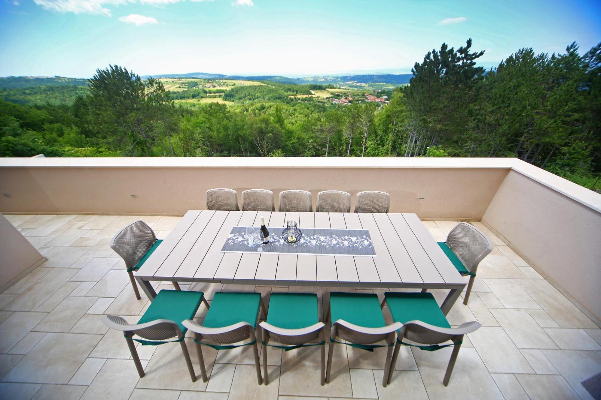 Luxury Villa Gradin Gračišče Bagian luar foto