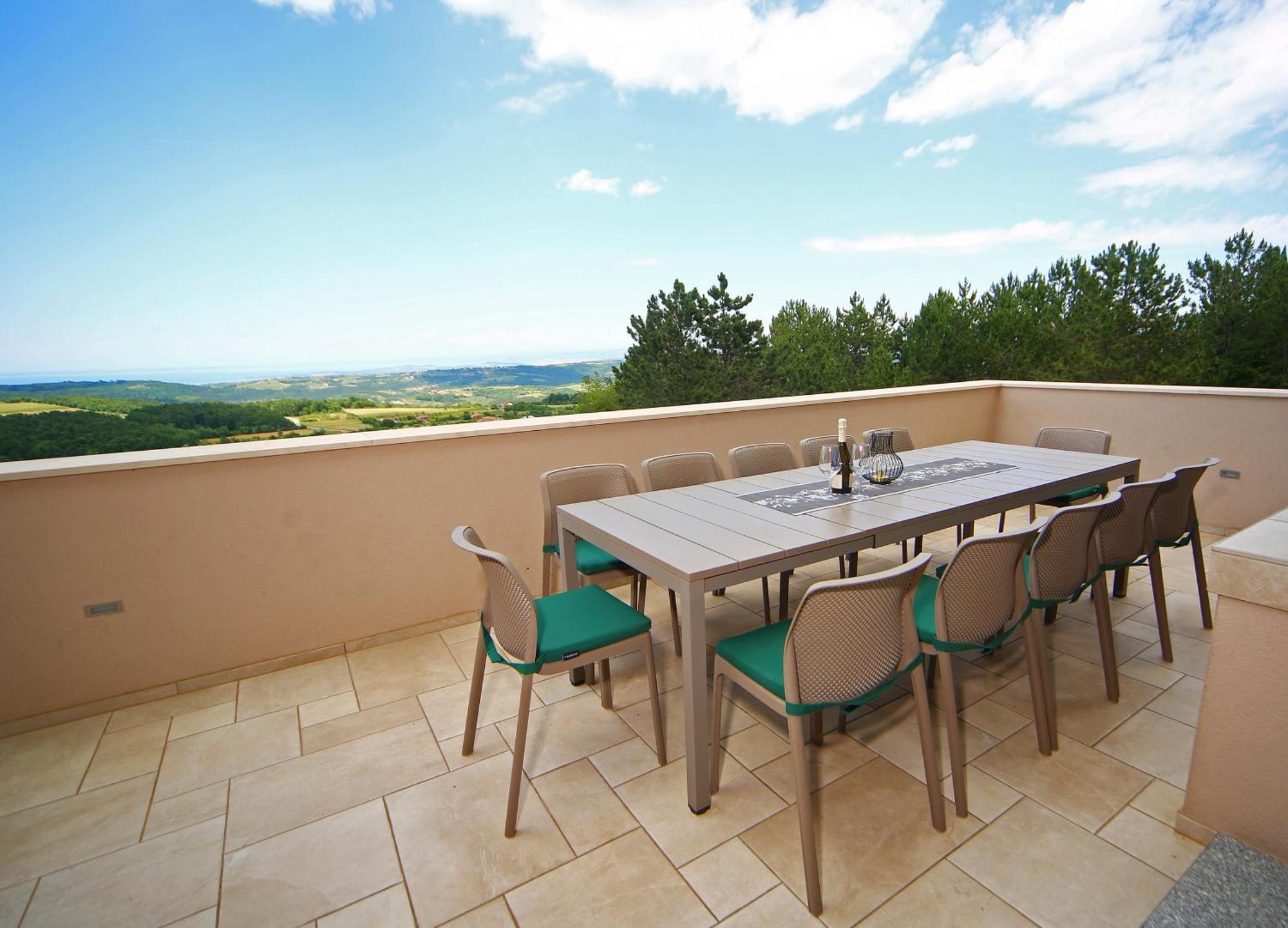 Luxury Villa Gradin Gračišče Bagian luar foto