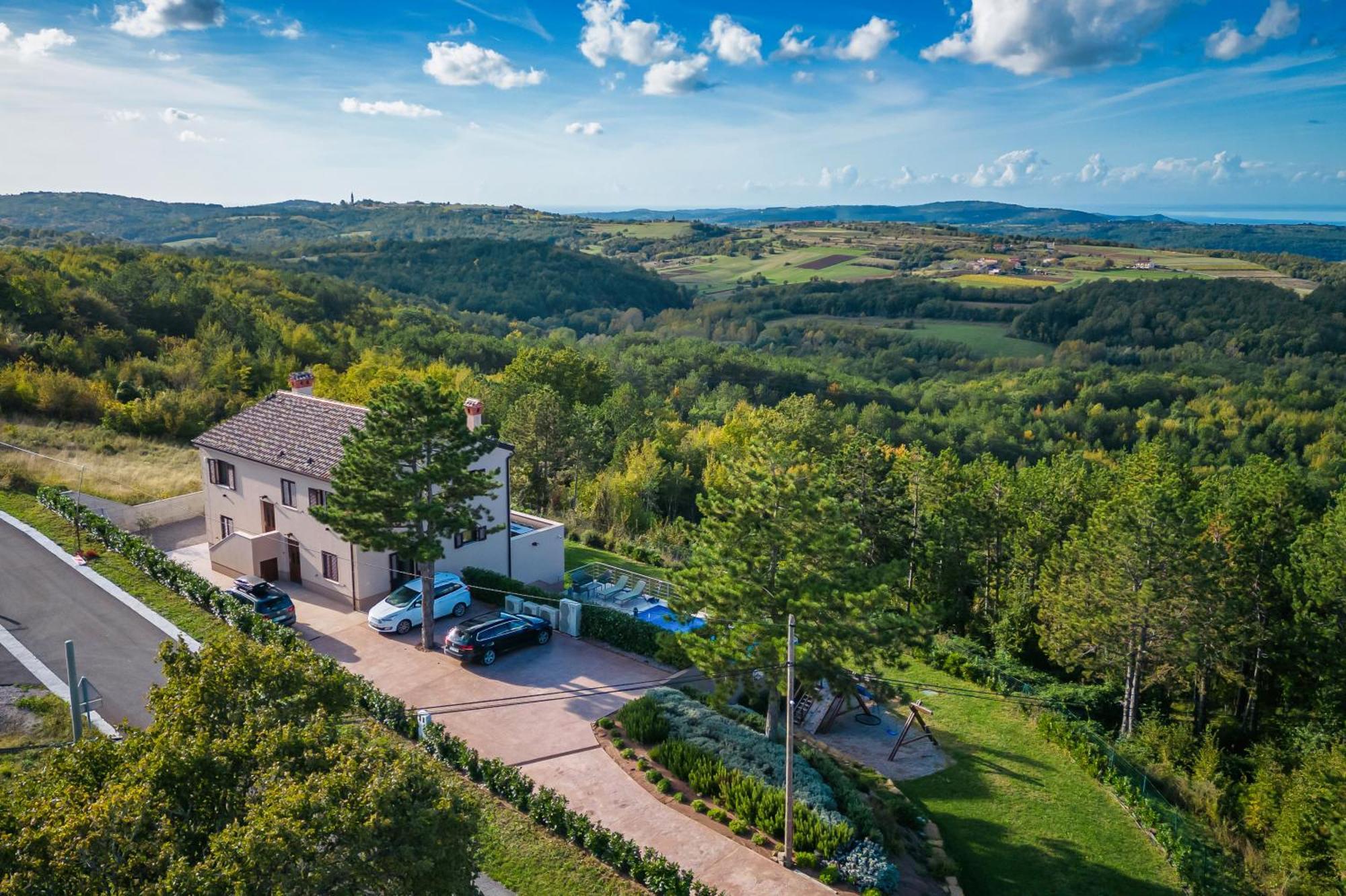 Luxury Villa Gradin Gračišče Bagian luar foto