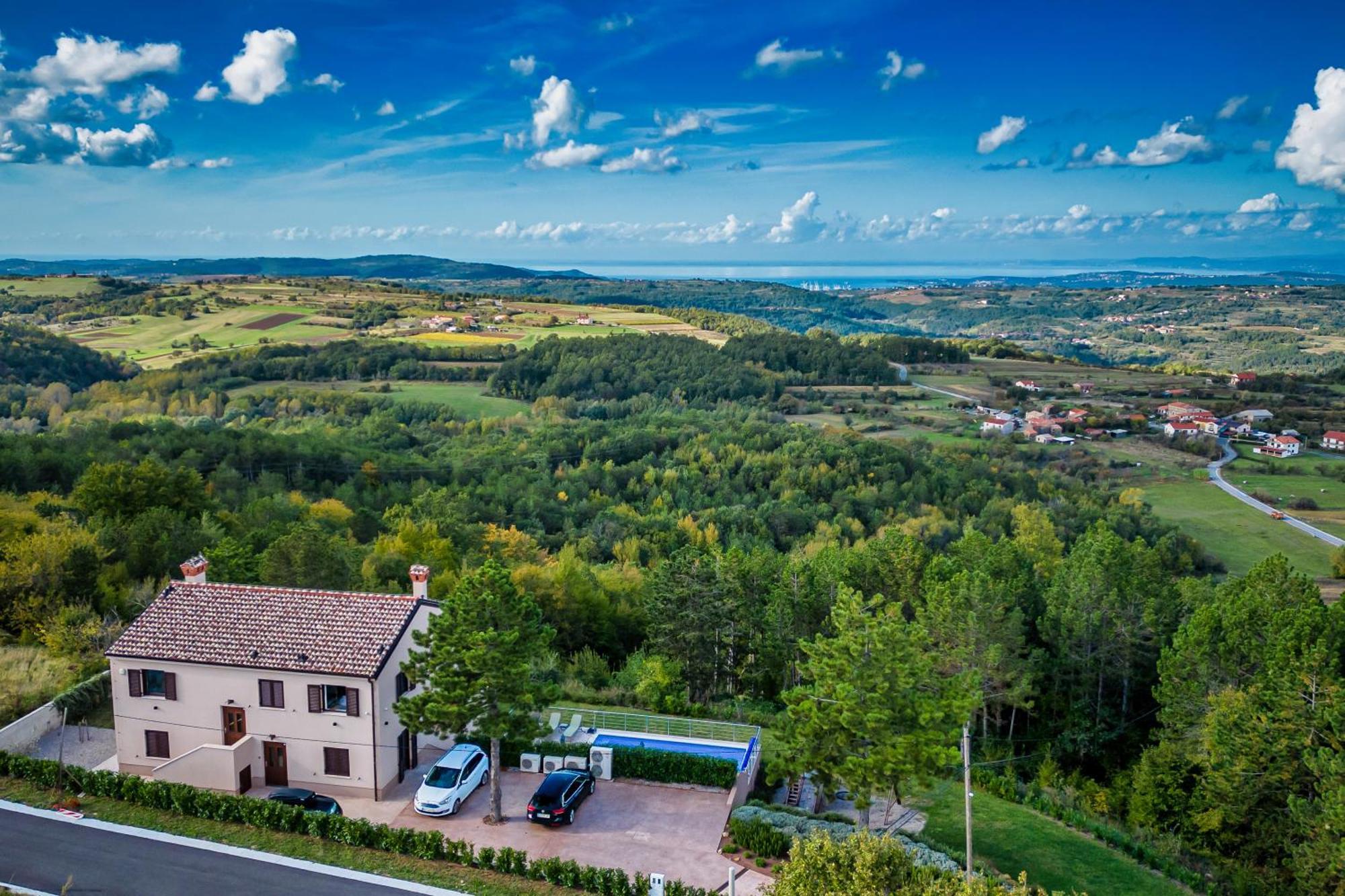 Luxury Villa Gradin Gračišče Bagian luar foto