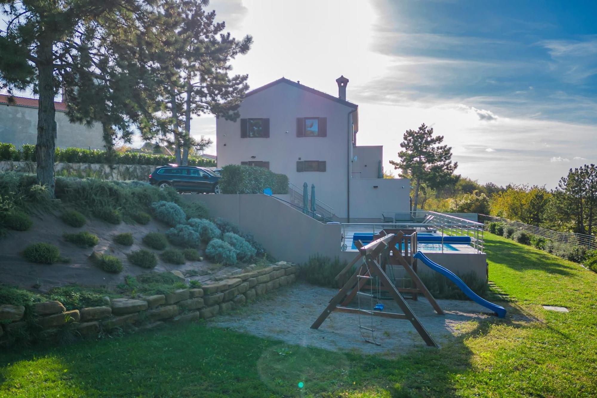 Luxury Villa Gradin Gračišče Bagian luar foto